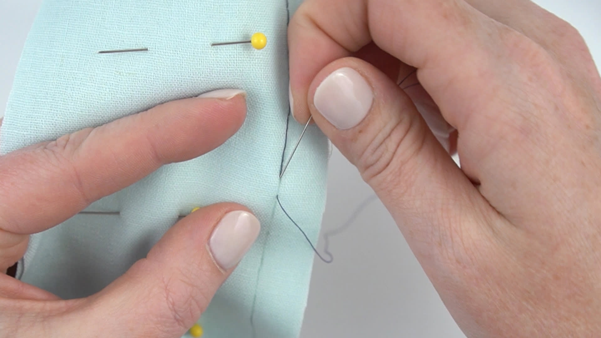 How to Hand Sew: Slip Stitch & Blind Hem