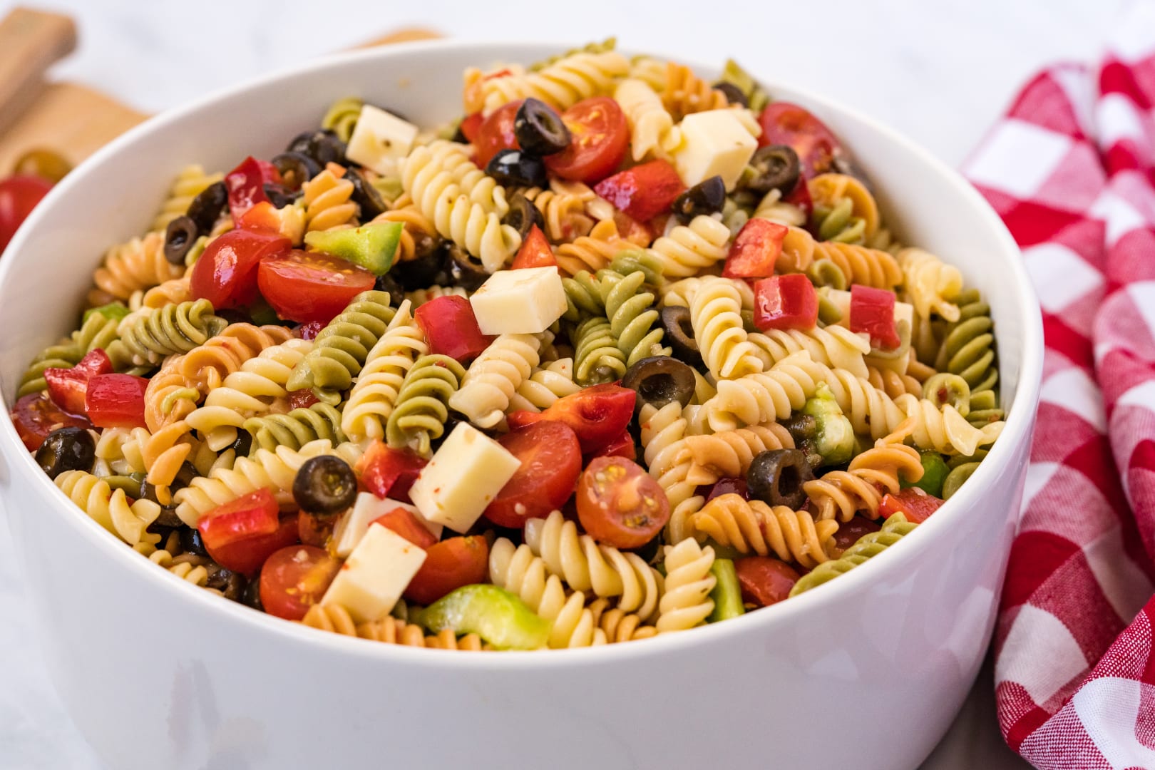 Barilla Tri Color Rotini Pasta Salad Recipe | Deporecipe.co