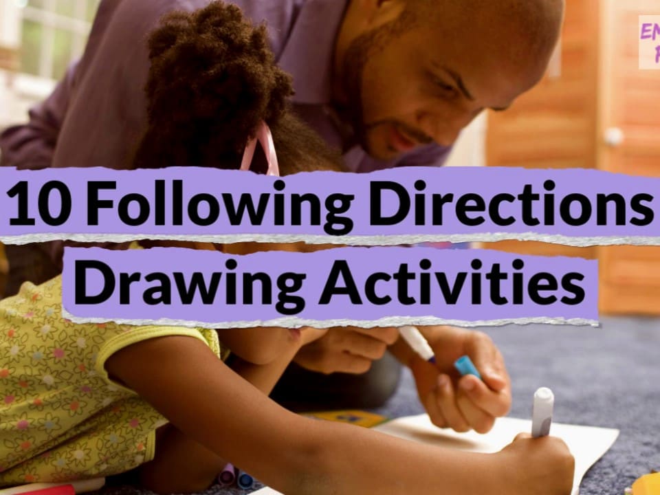 10 Following Directions Drawing Activity Ideas for Preschoolers
