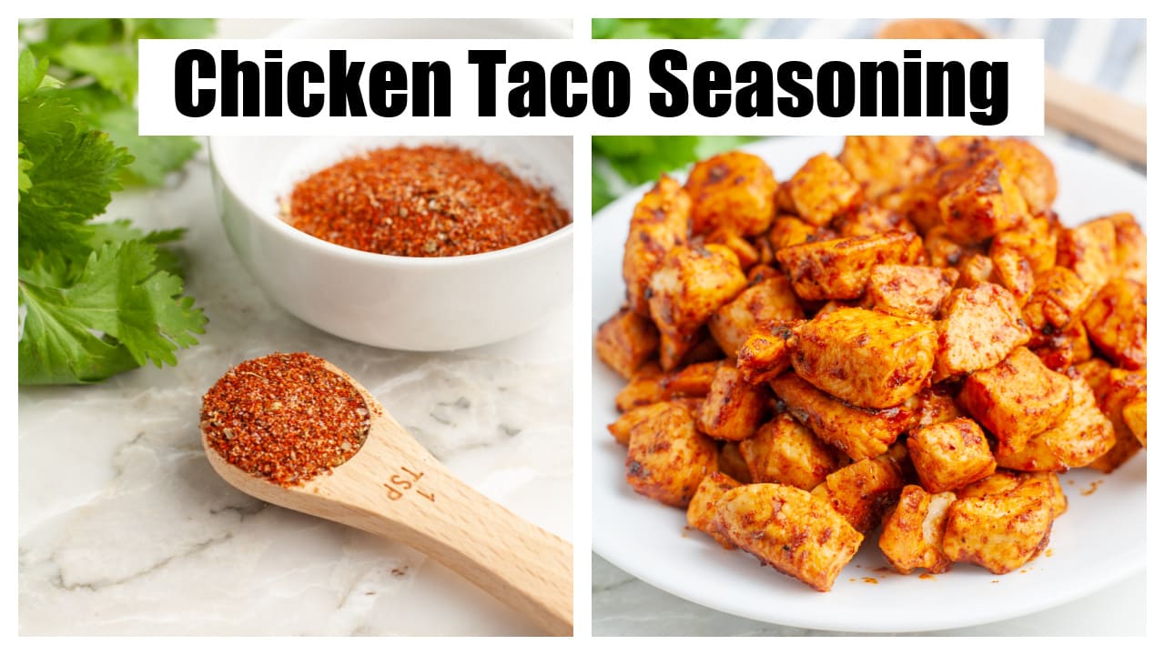 The Best Chicken Taco Seasoning Recipe - Saving You Dinero