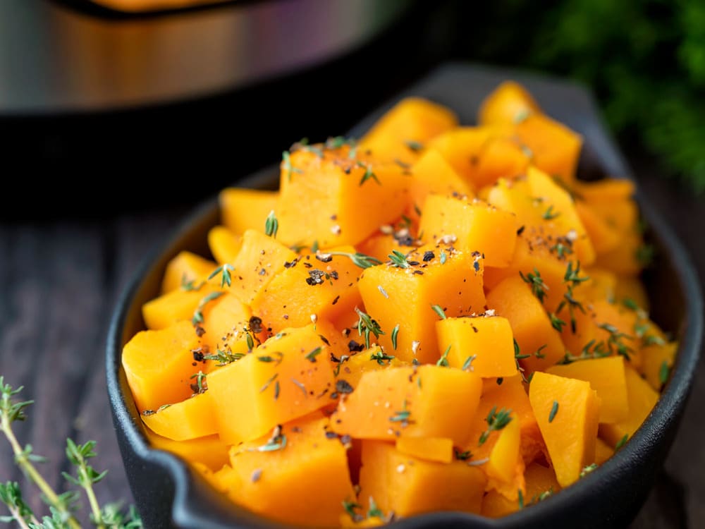 Steamed butternut online squash instant pot