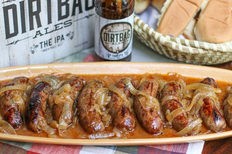 The Best Crockpot Beer Brats - Family Fresh Meals
