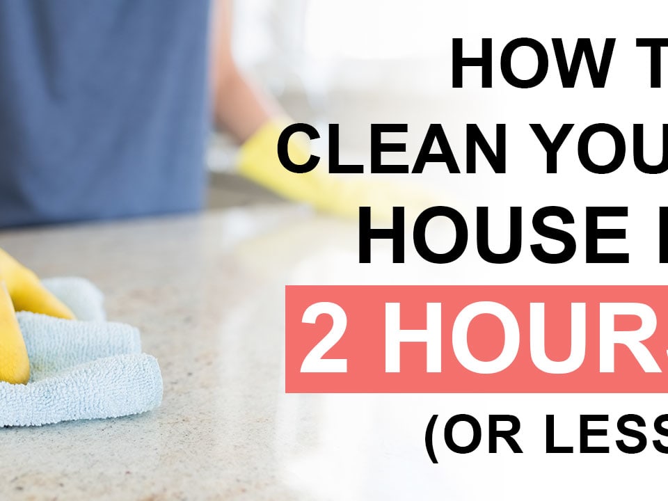 Speed Cleaning Checklist: My Quick Tidy-Up Routine