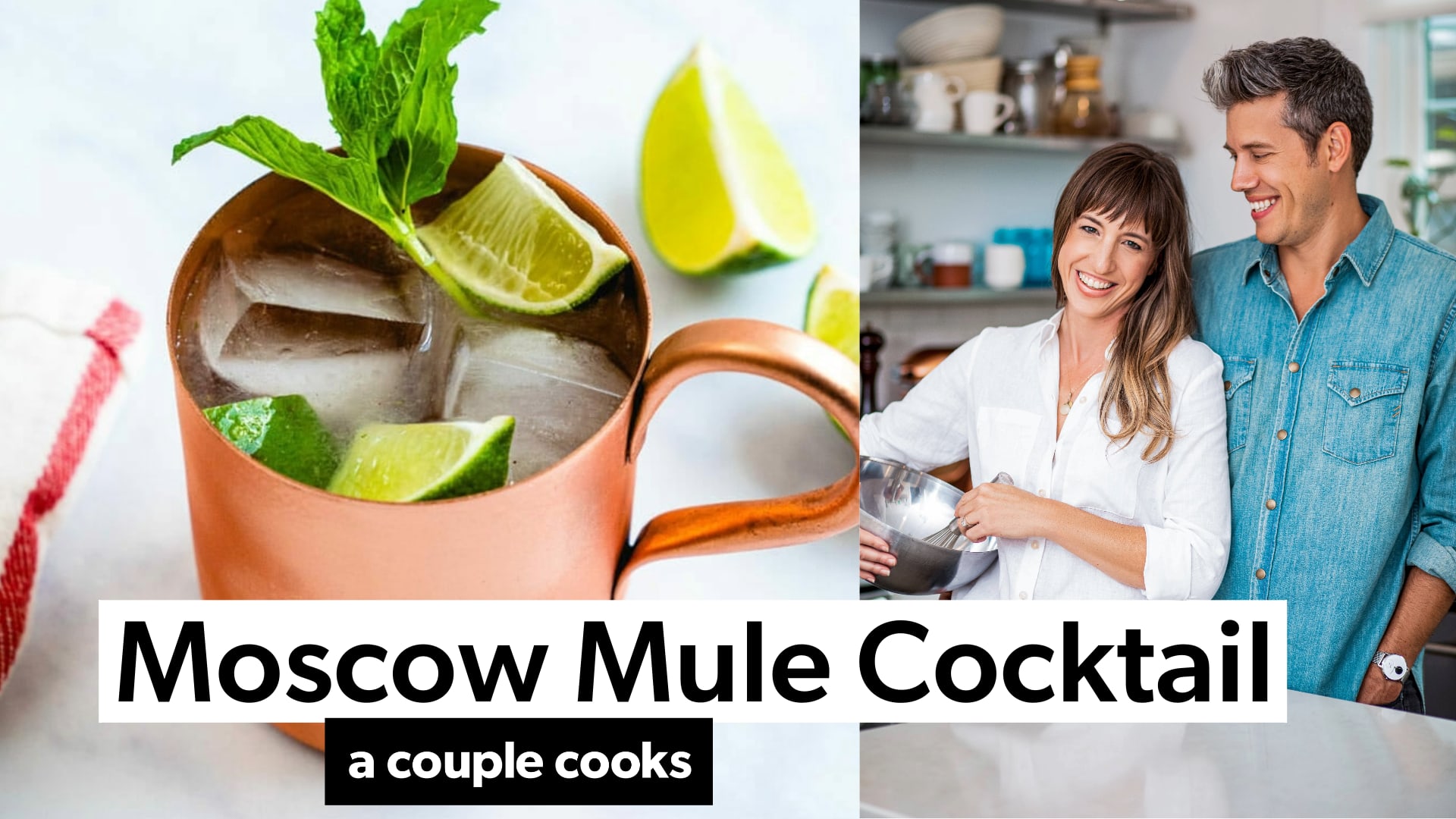 The Classic Moscow Mule Cocktail ~ Cooks with Cocktails