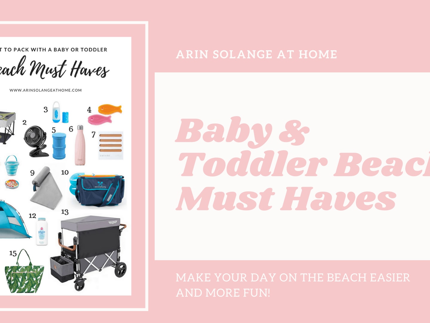 Hacks for Traveling with Toddlers - arinsolangeathome