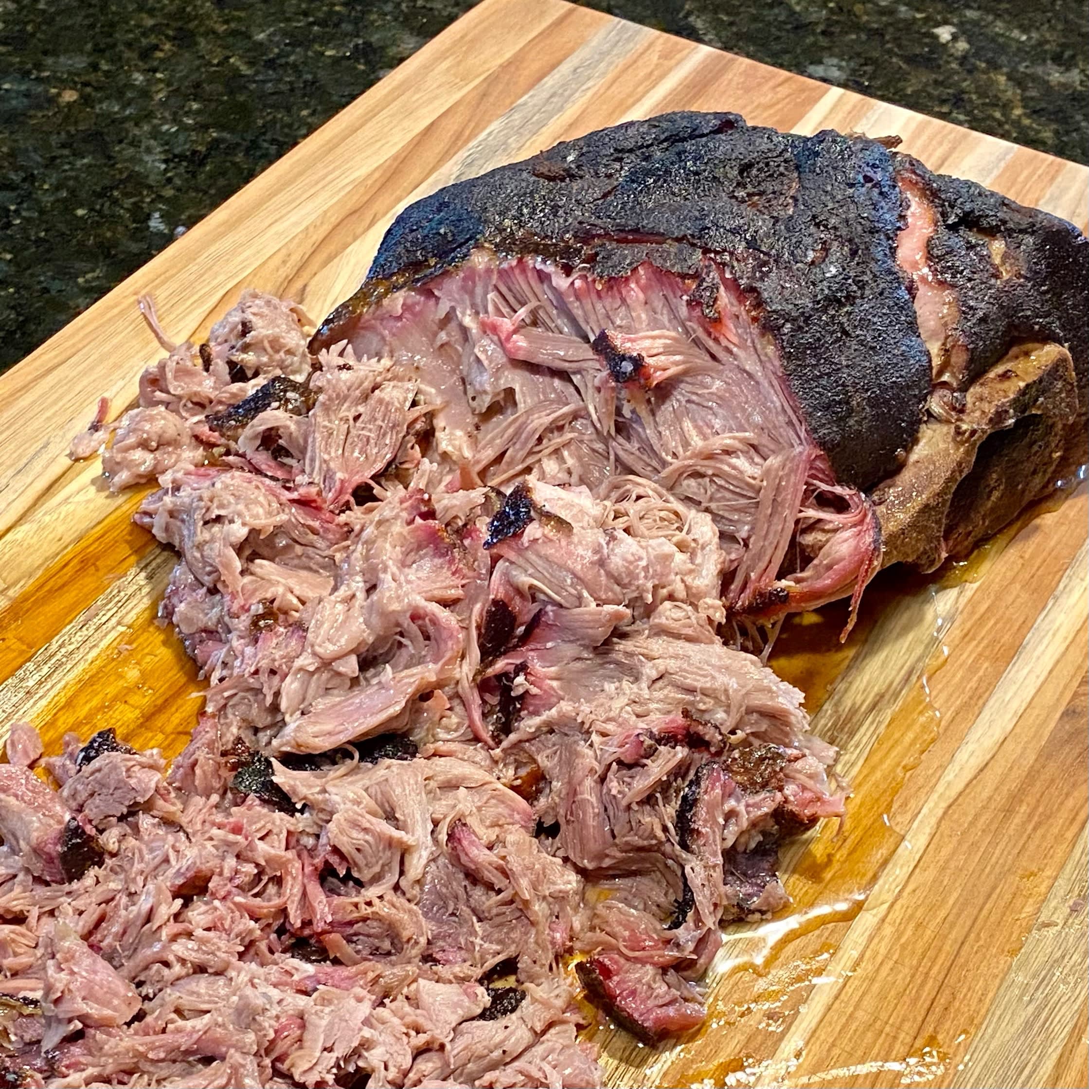 Smoked Pork Butt Charcoal Grill or Smoker