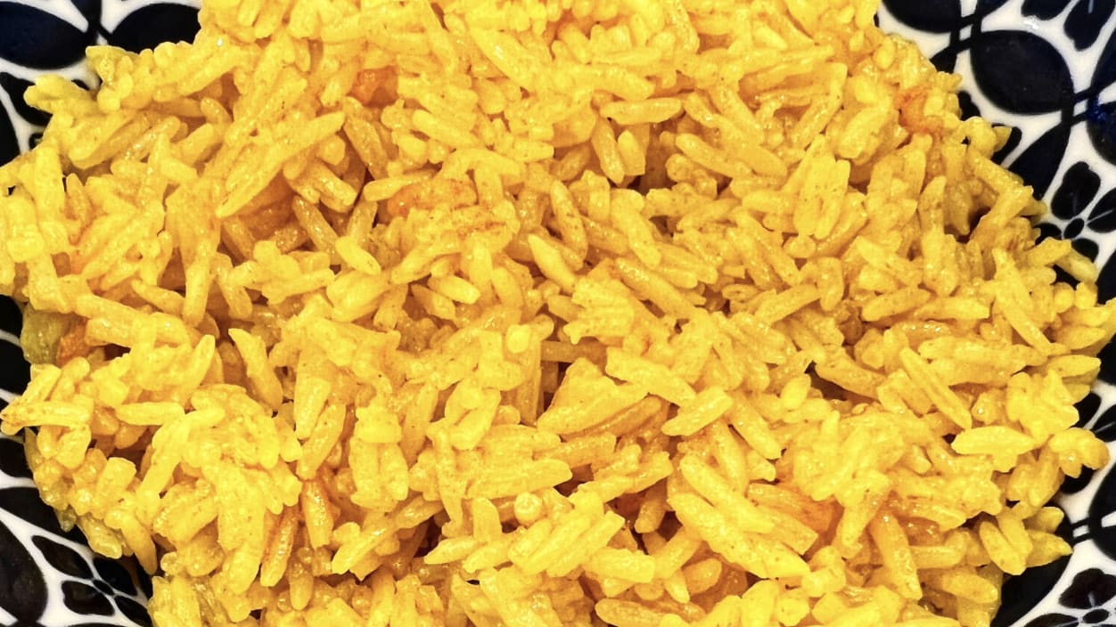 Instant Pot Yellow Rice (Arroz Amarillo) - Pressure Luck Cooking
