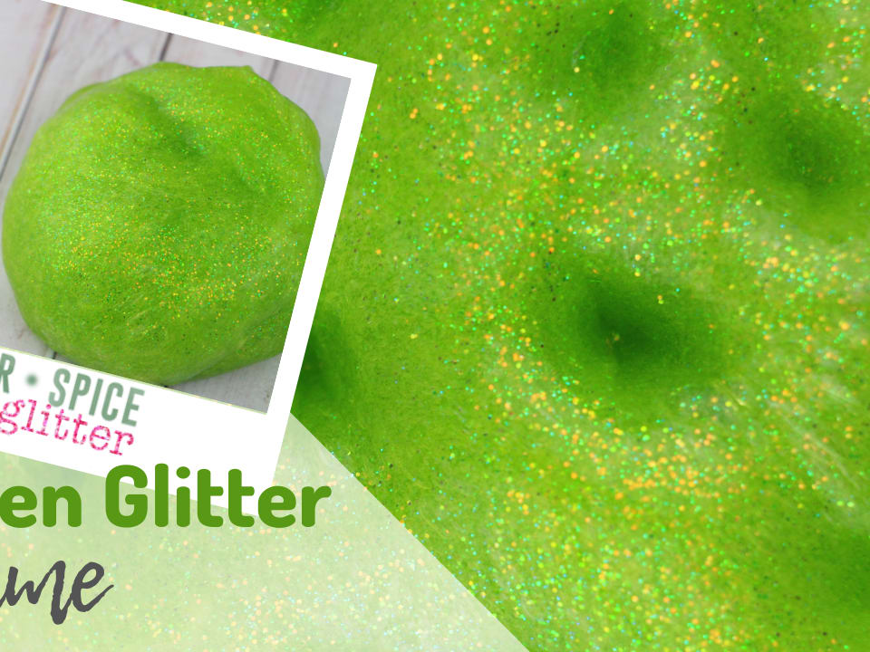 Elmer's Liquid Glitter Glue, Washable, Green, 6 Ounces 