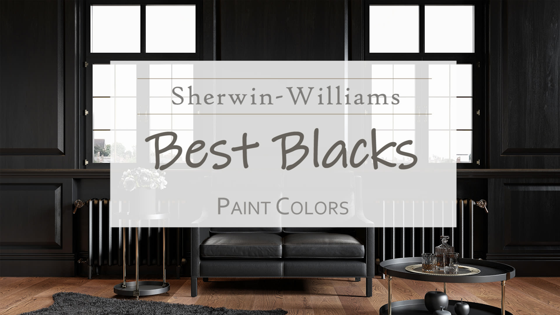 Sherwin Williams Black Paints 15 Of