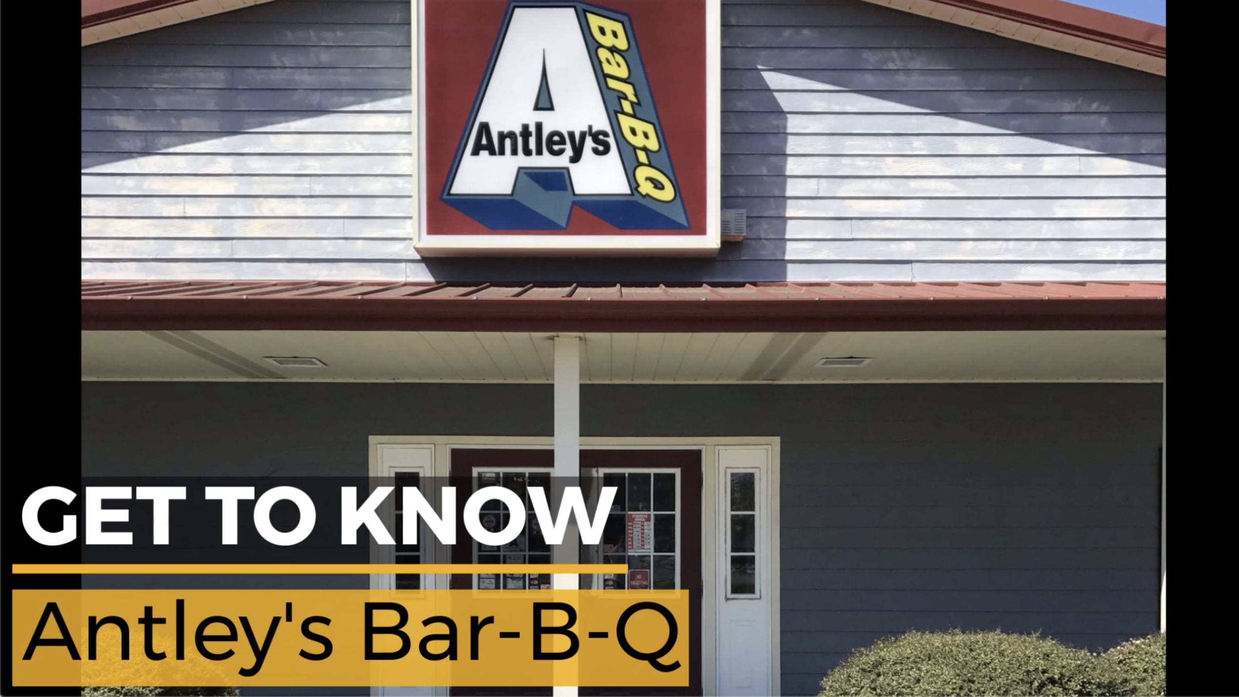 Antley's bbq on sale