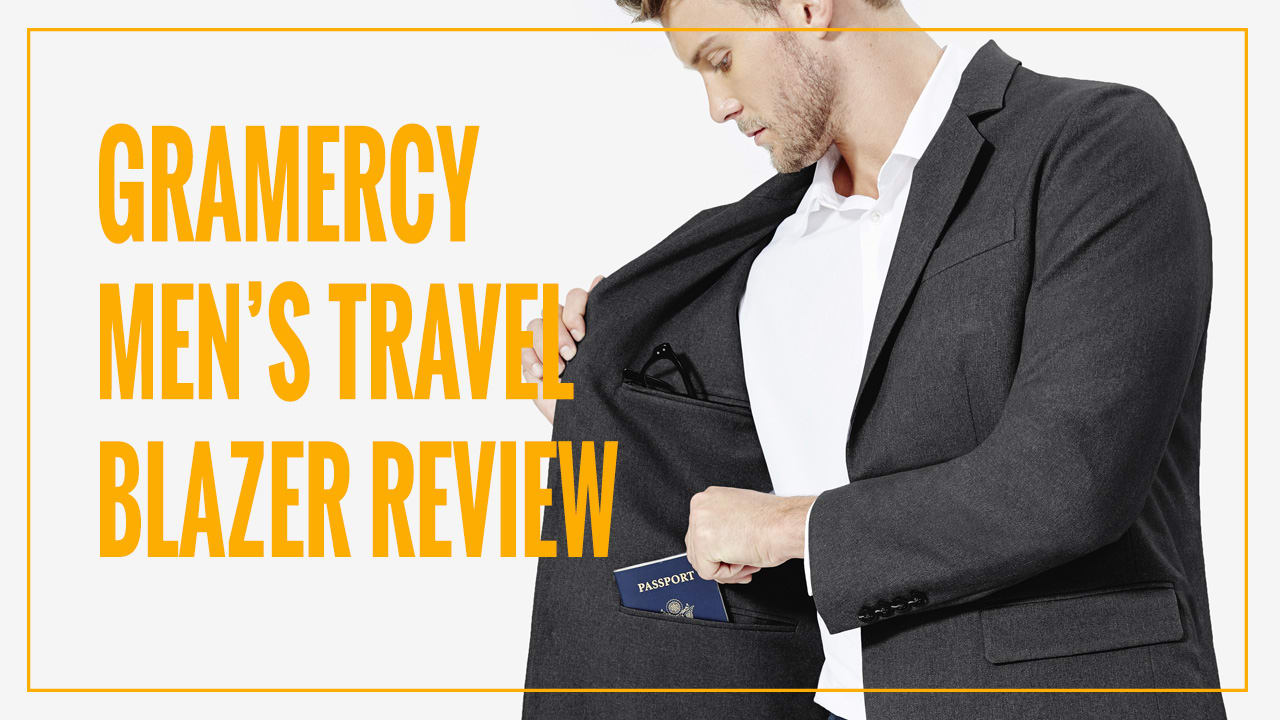 Men's Travel Blazer Review: The Bluffworks Gramercy Men's Travel