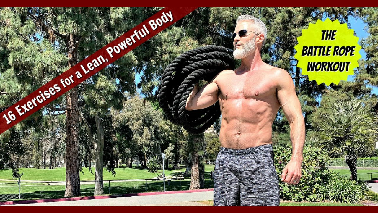 16 Battle Rope Exercises for a Lean, Powerful Body • [Video]