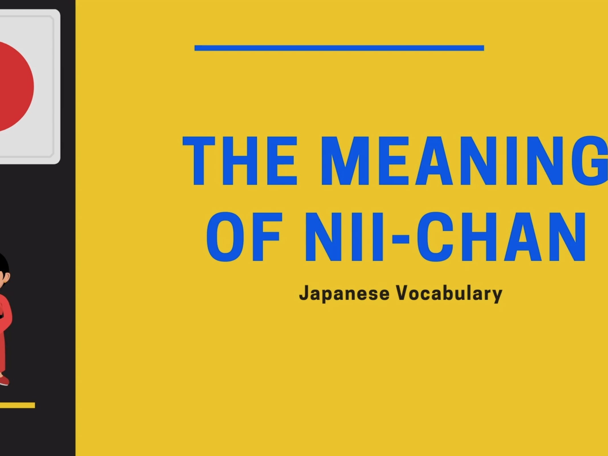Nii-chan meaning