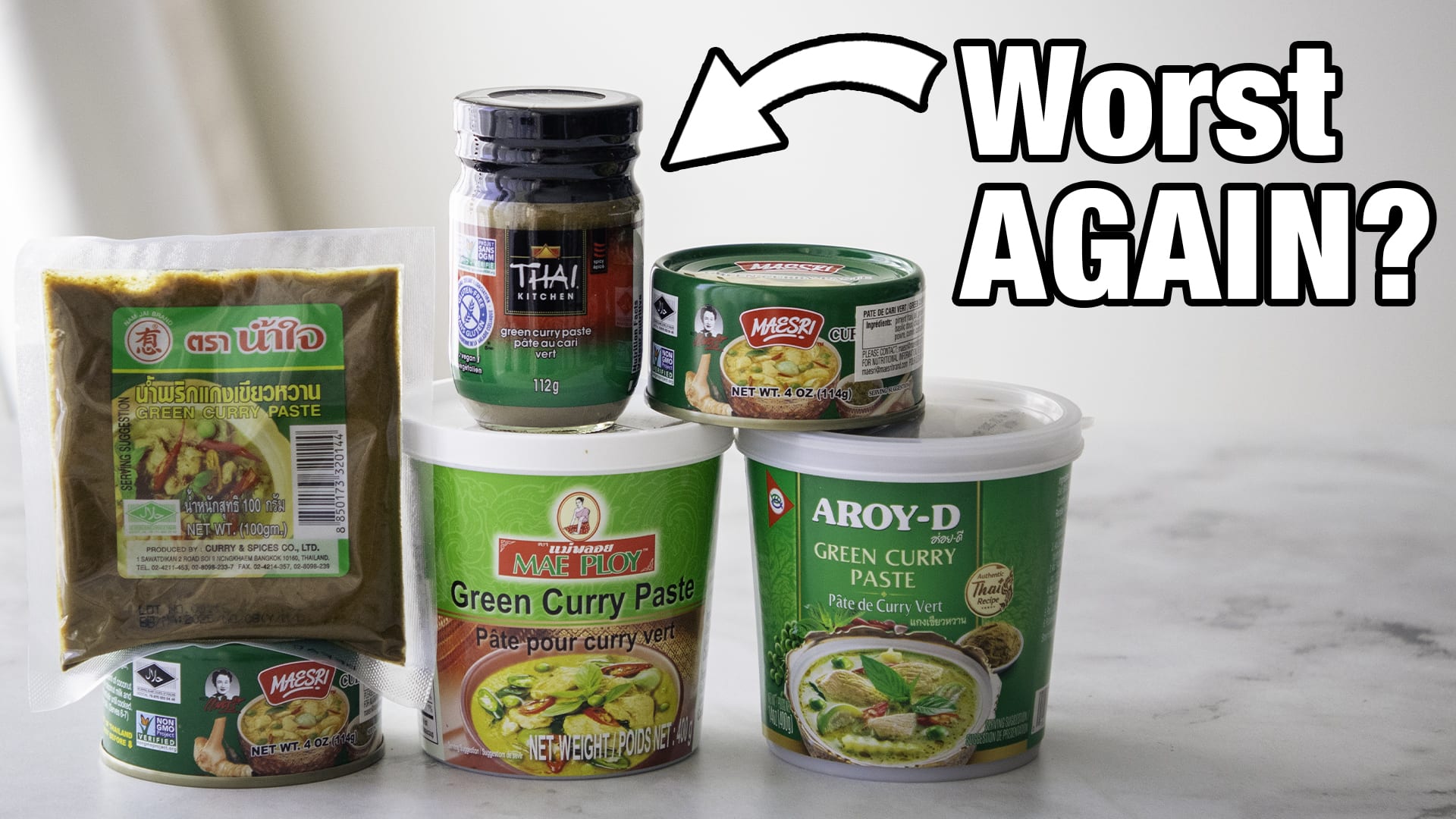 Best and Worst Thai Green Curry Paste