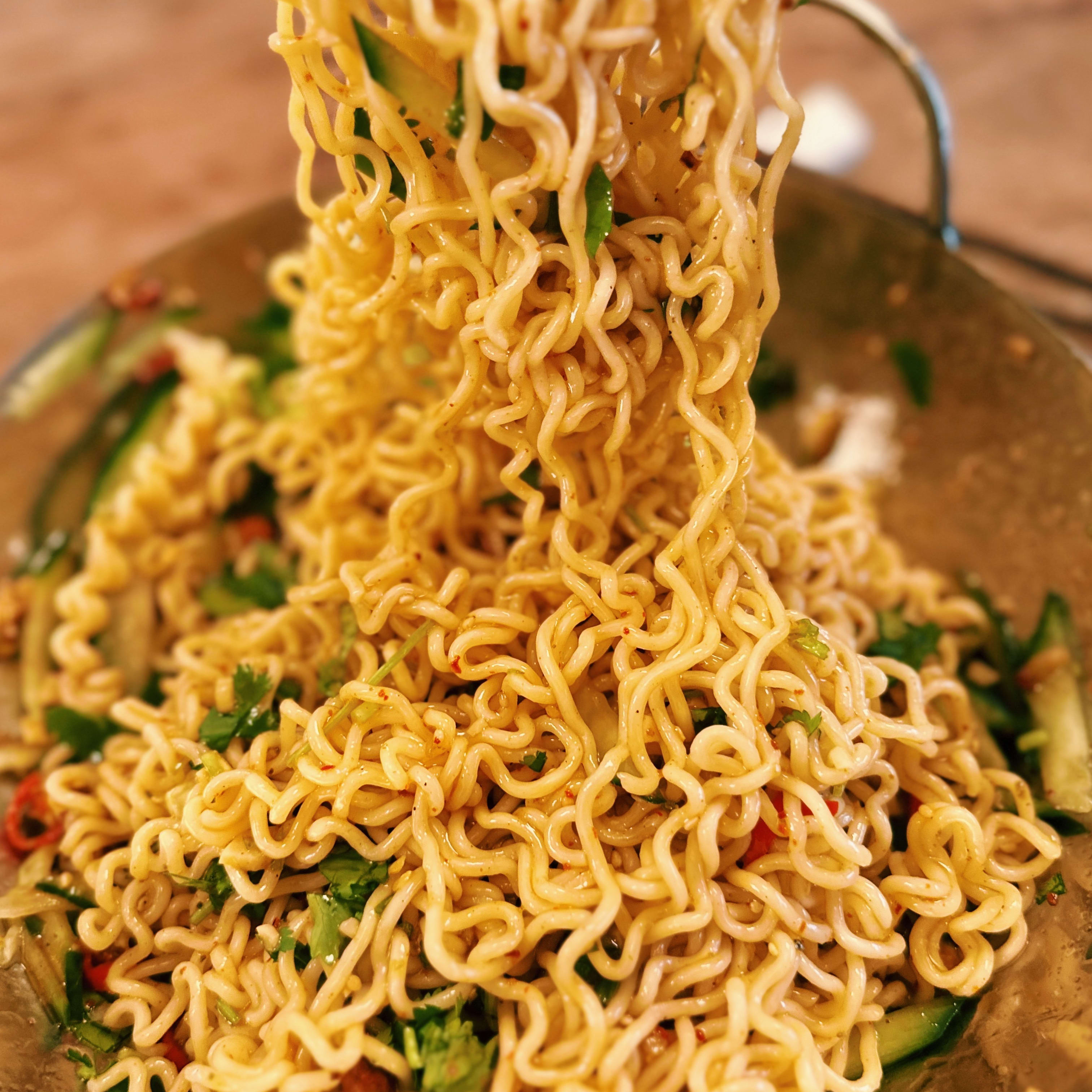 Gluten-Free Noodles (1 Ingredient, 2 Minutes) - Tiffy Cooks