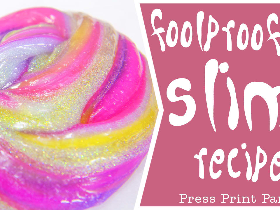 Make Blue Fluffy Slime with this Fool-Proof Recipe! • The Simple Parent