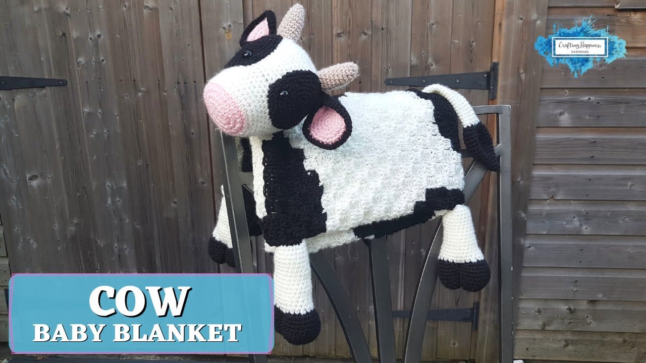 Cow blanket knitting cheap pattern