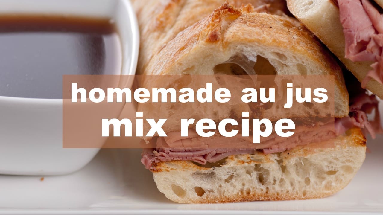 Kitchen Full of Sunshine: Homemade Au Jus Mix
