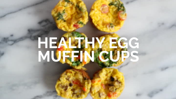 Healthy Egg Muffin Cups - Only 50 Calories, Freezer Friendly