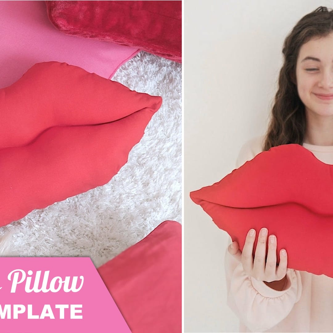 Lip pillow deals pattern