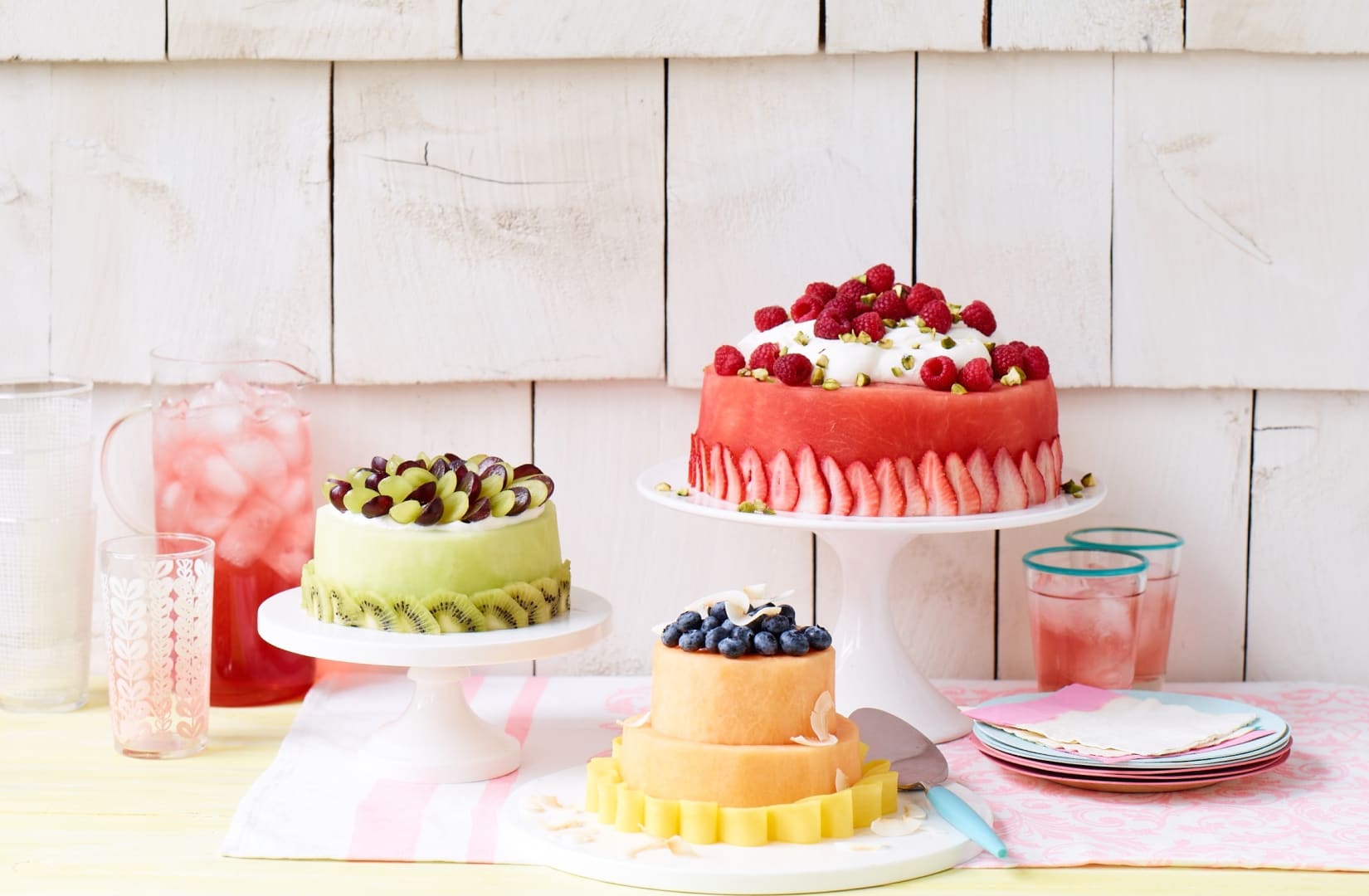 Birthday cakes Fruits Cake - Angel Florist