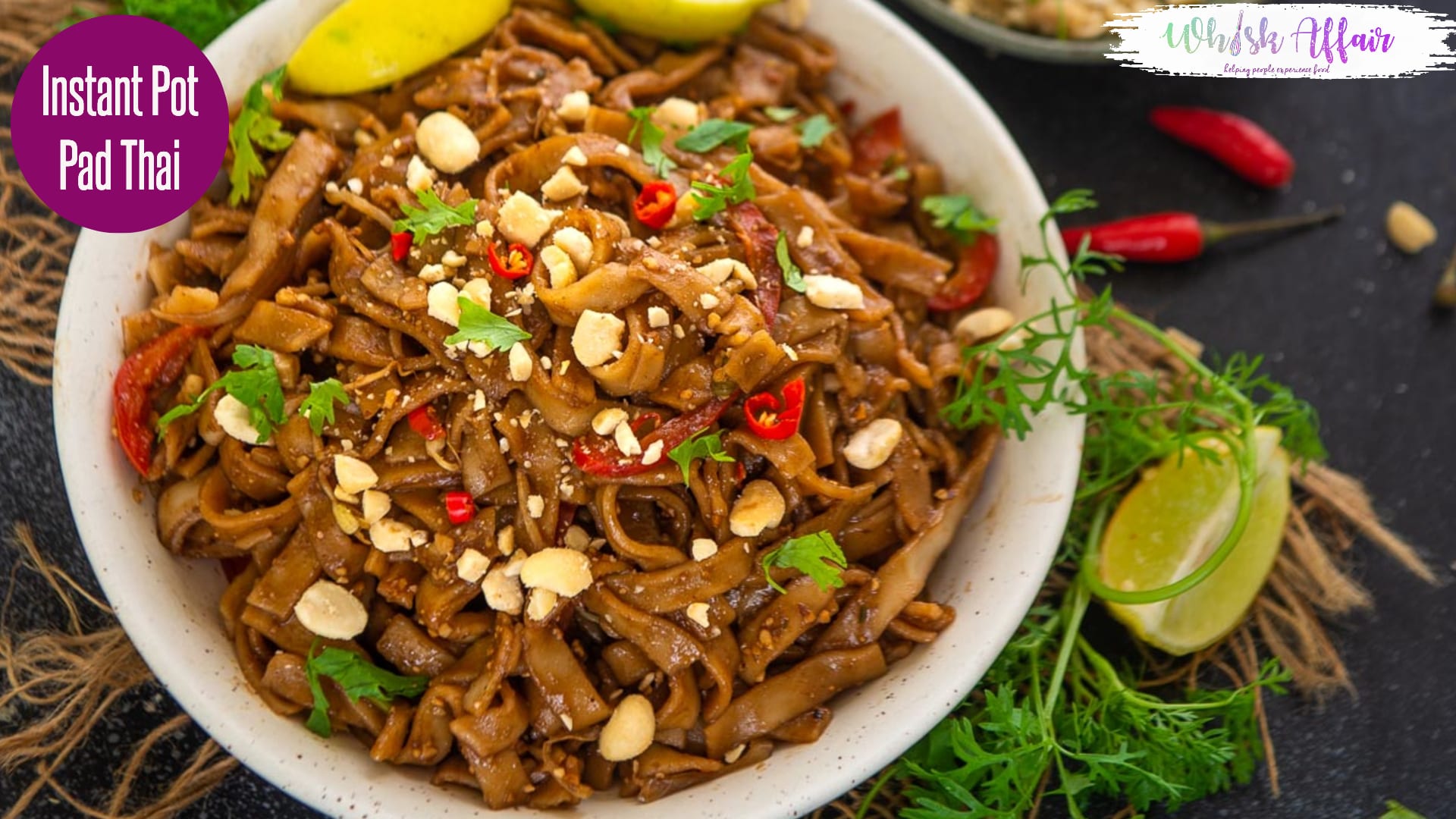 Instant pot pad thai vegetarian 2025