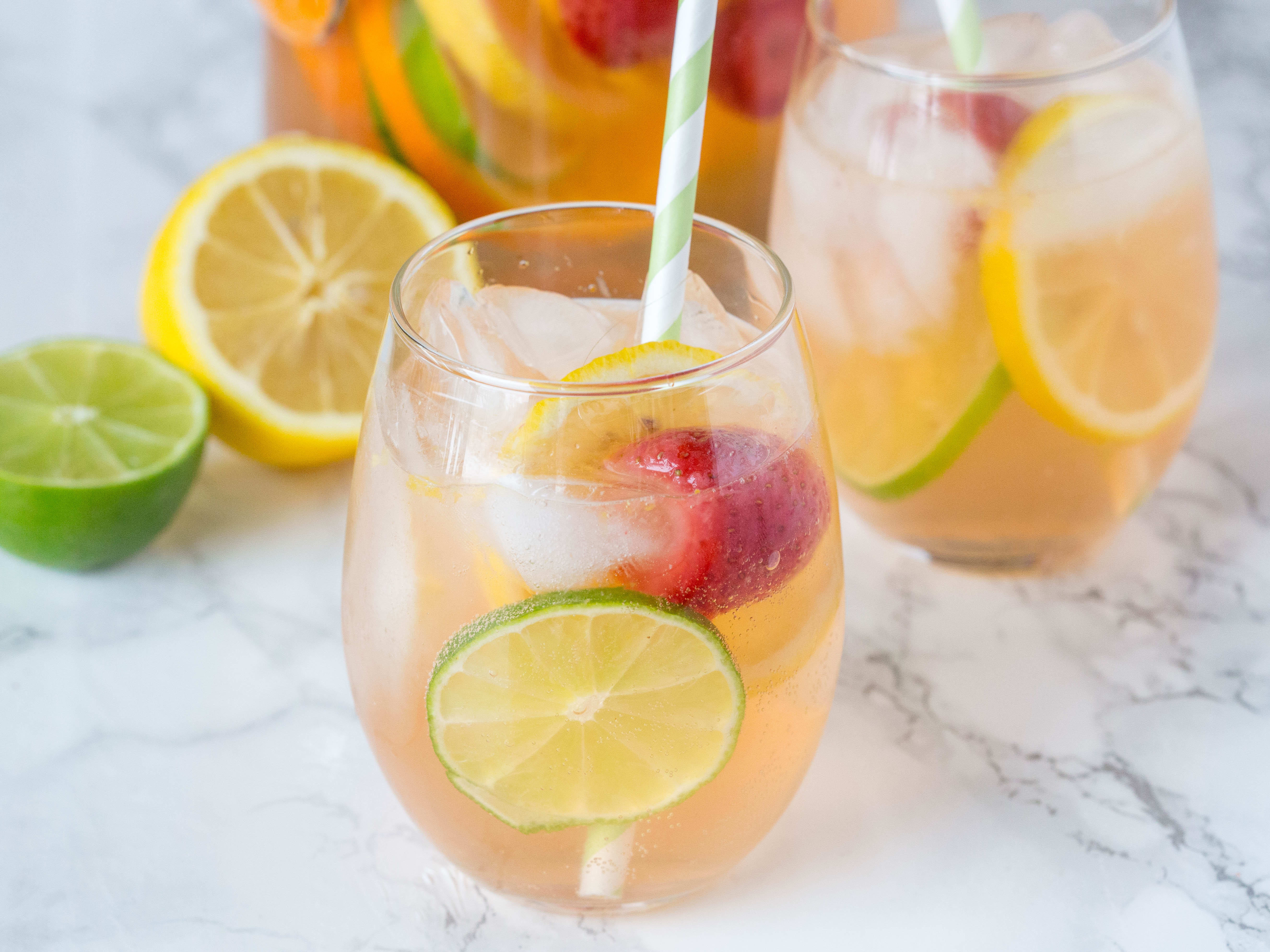 Sangria Wine Recipe with Red, White, Rose: EASY, BEST