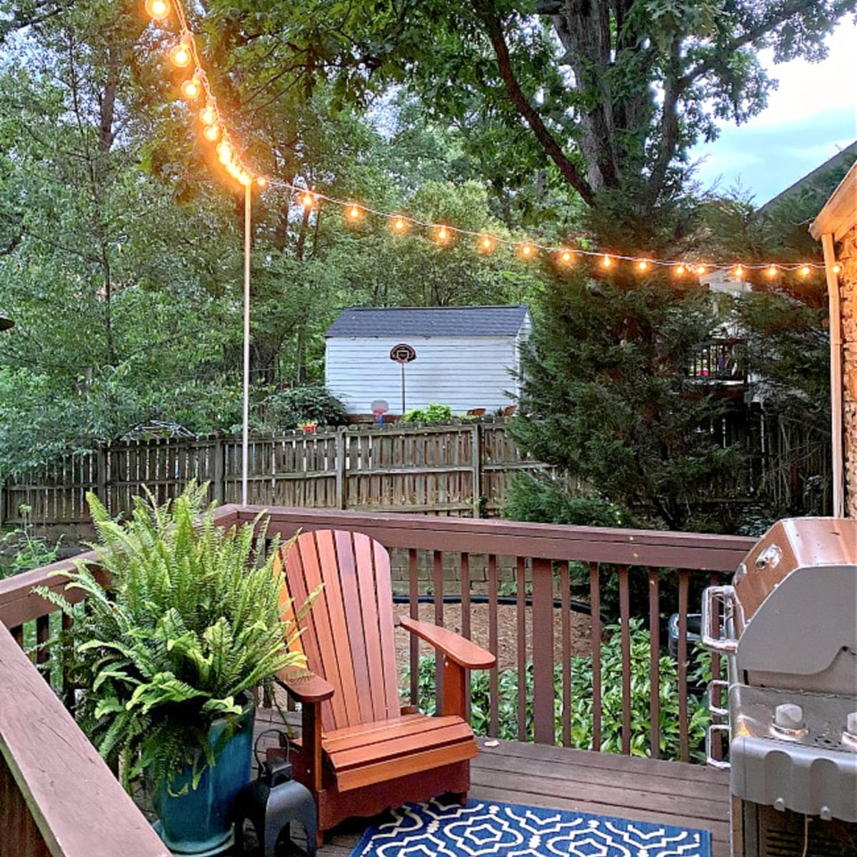 Tips for Hanging String Lights on a Deck · Chatfield Court
