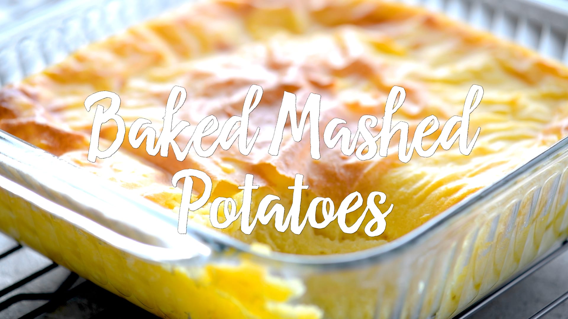 Baked instant mashed potatoes clearance