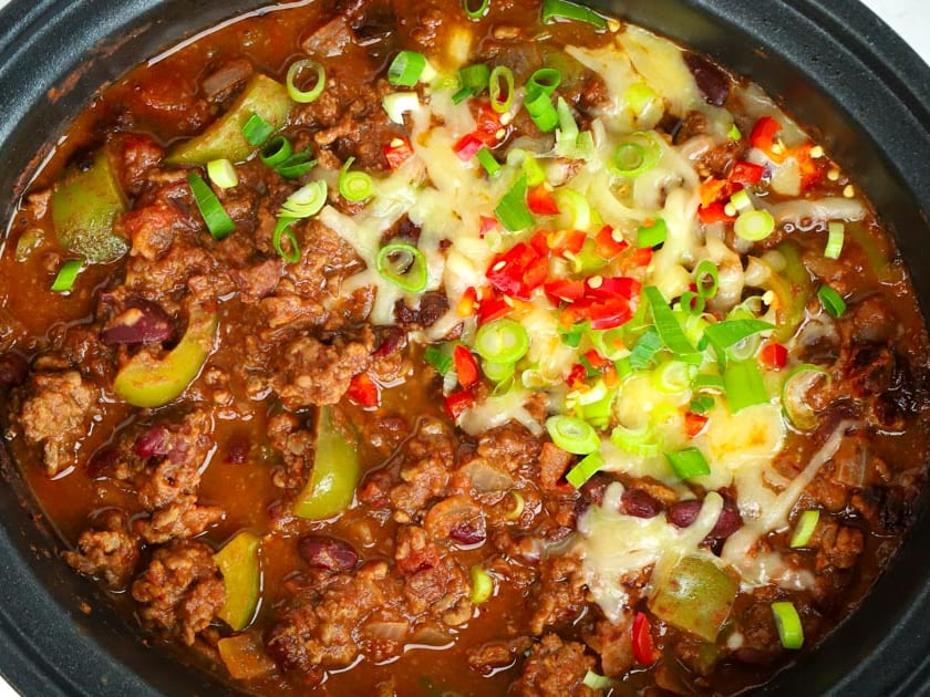 Slow Cooker Chilli Con Carne