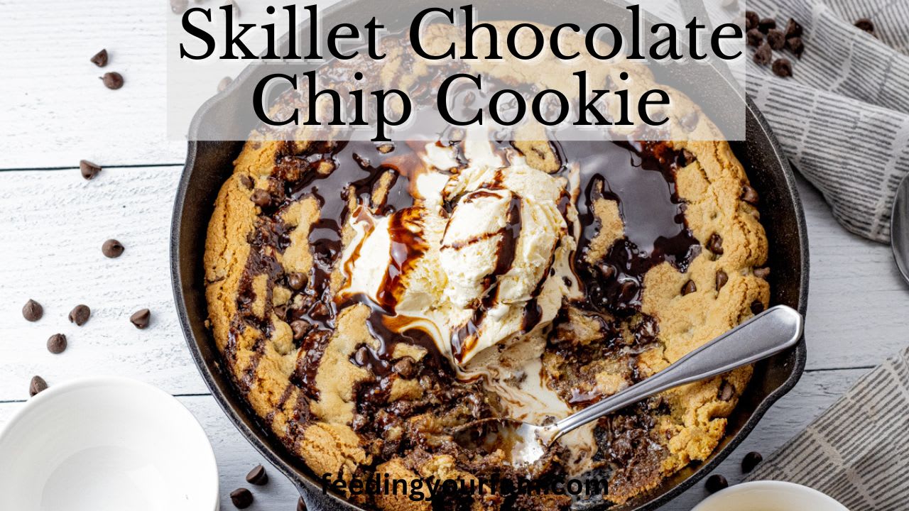 Cast Iron Skillet Cookie Recipe - Saving Dollars and Sense