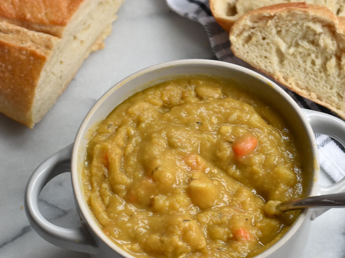 Vegan Instant Pot Spilt Pea Soup