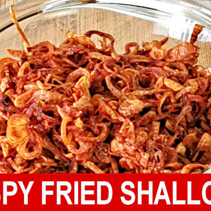 Crispy shallots/ shallot oil #shallots #food #cooking #kitchentips #fo