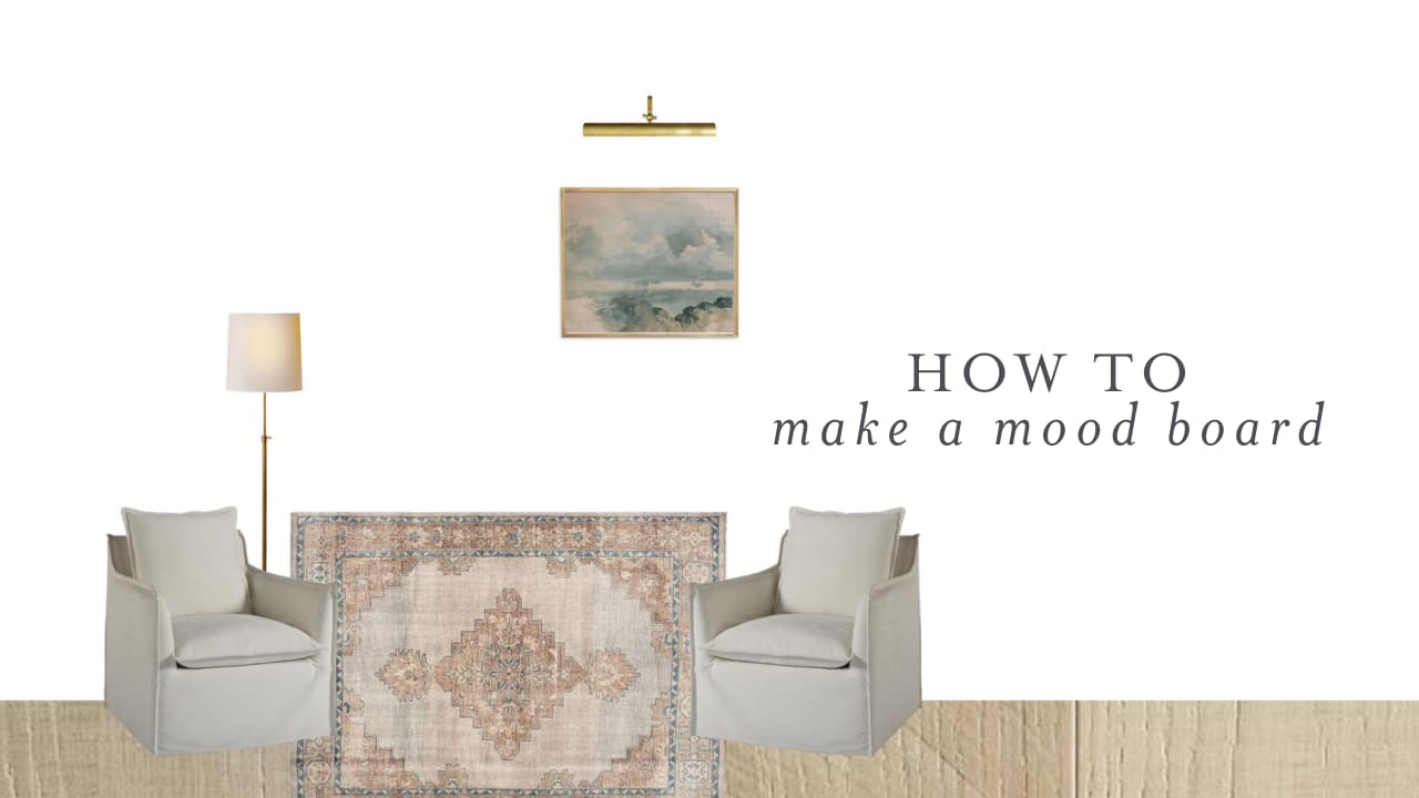 How to Create the Perfect Interior Design Vision Board, With Help