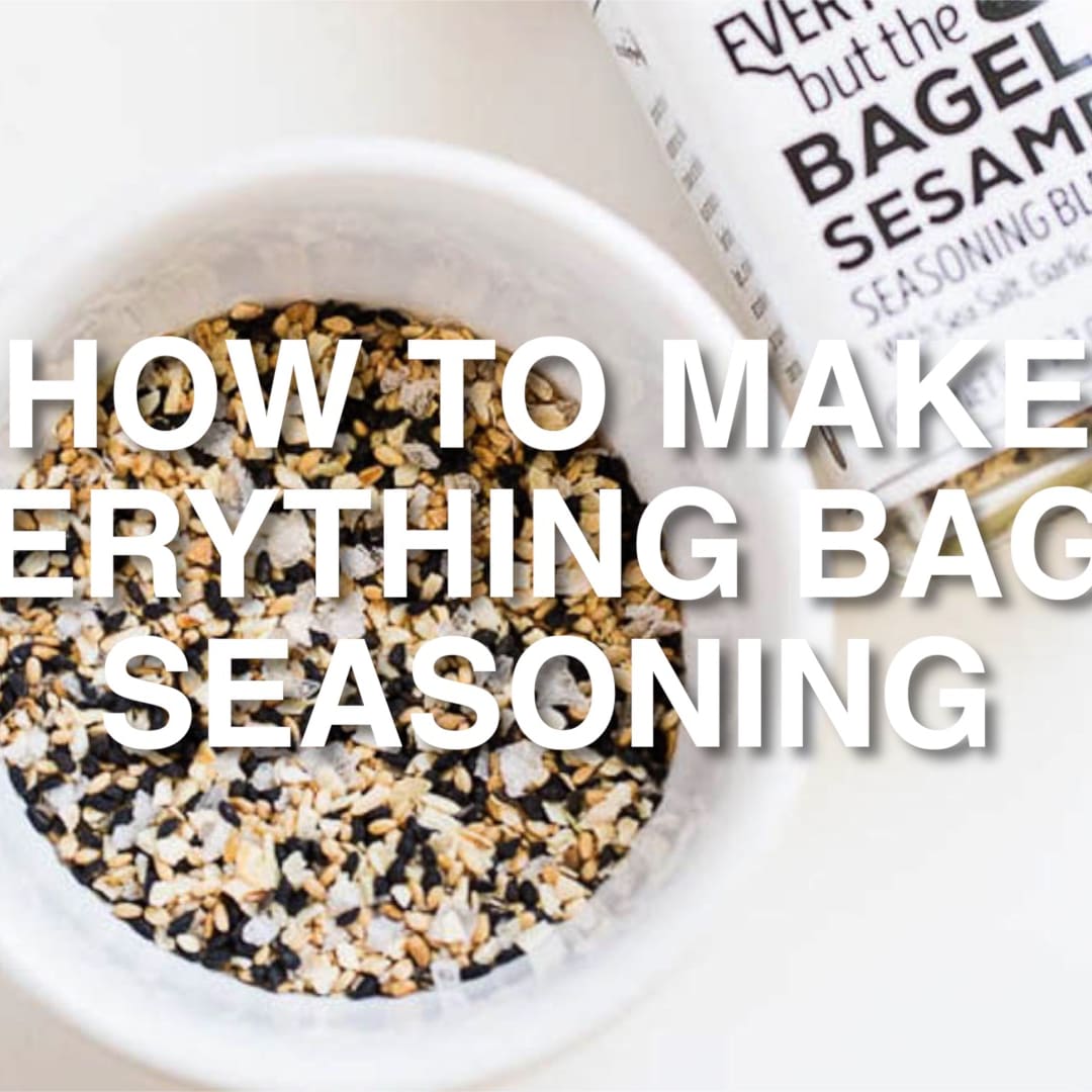 Everything Bagel Seasoning (6 ingredients!) - Fit Foodie Finds