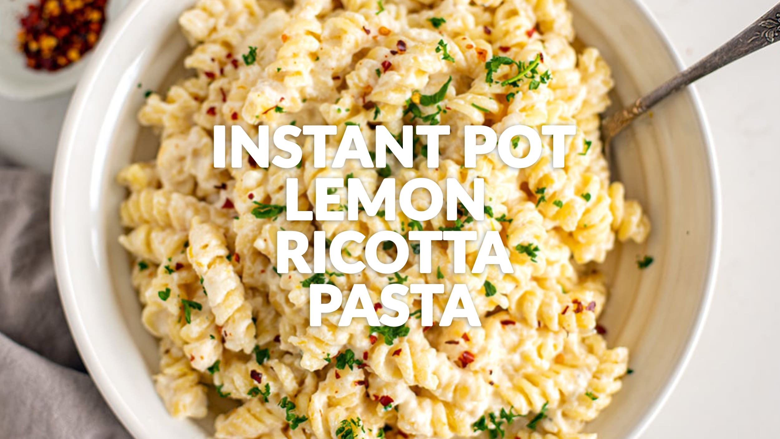 Instant pot ricotta pasta deals
