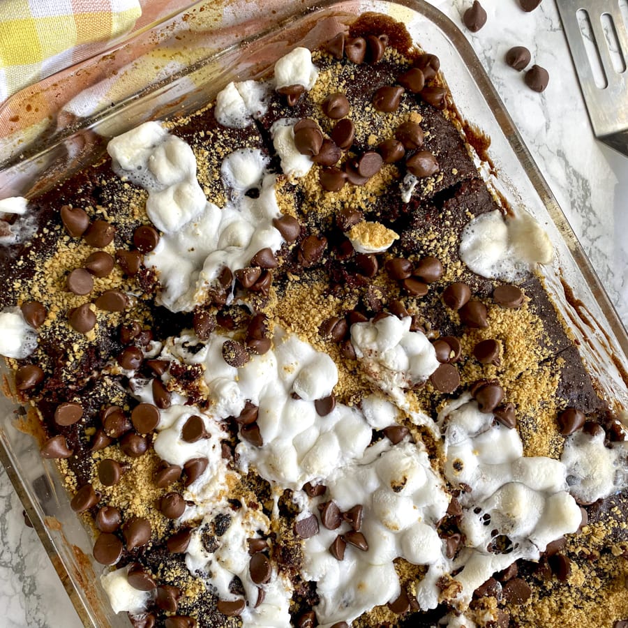 Six Layer S'mores Cake | Spoon Fork Bacon