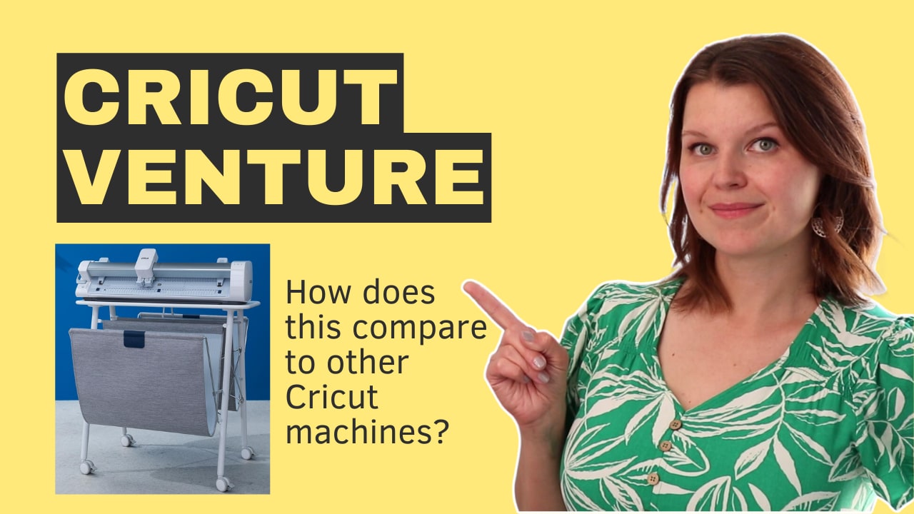 NEW Cricut Venture 25 Machine: Everything You NEED to Know About the Wide  Format Cutting Machine! 