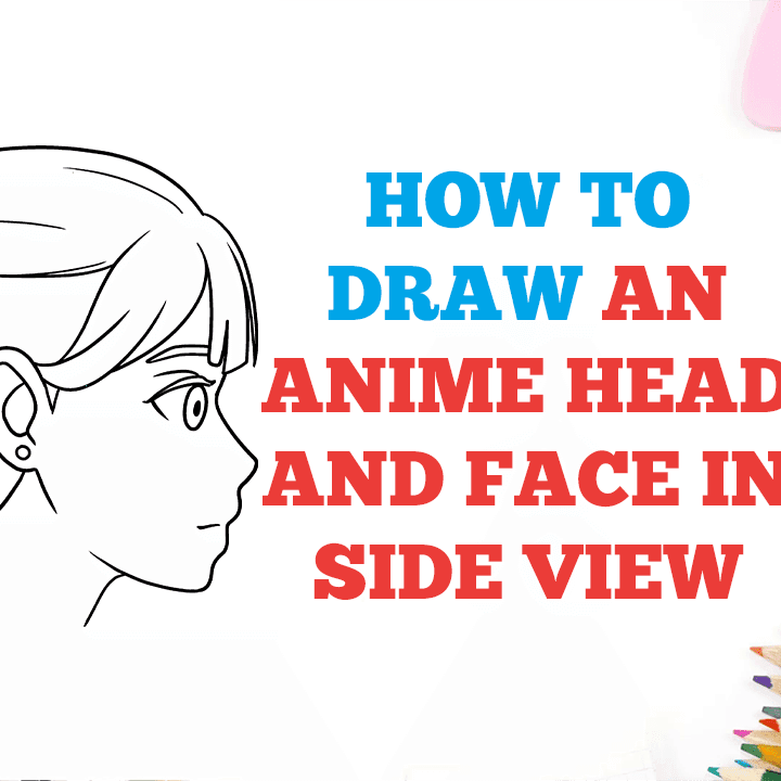 How to Draw a Manga Girl with Short Hair Side View  StepbyStep  Pictures  How 2 Draw Manga