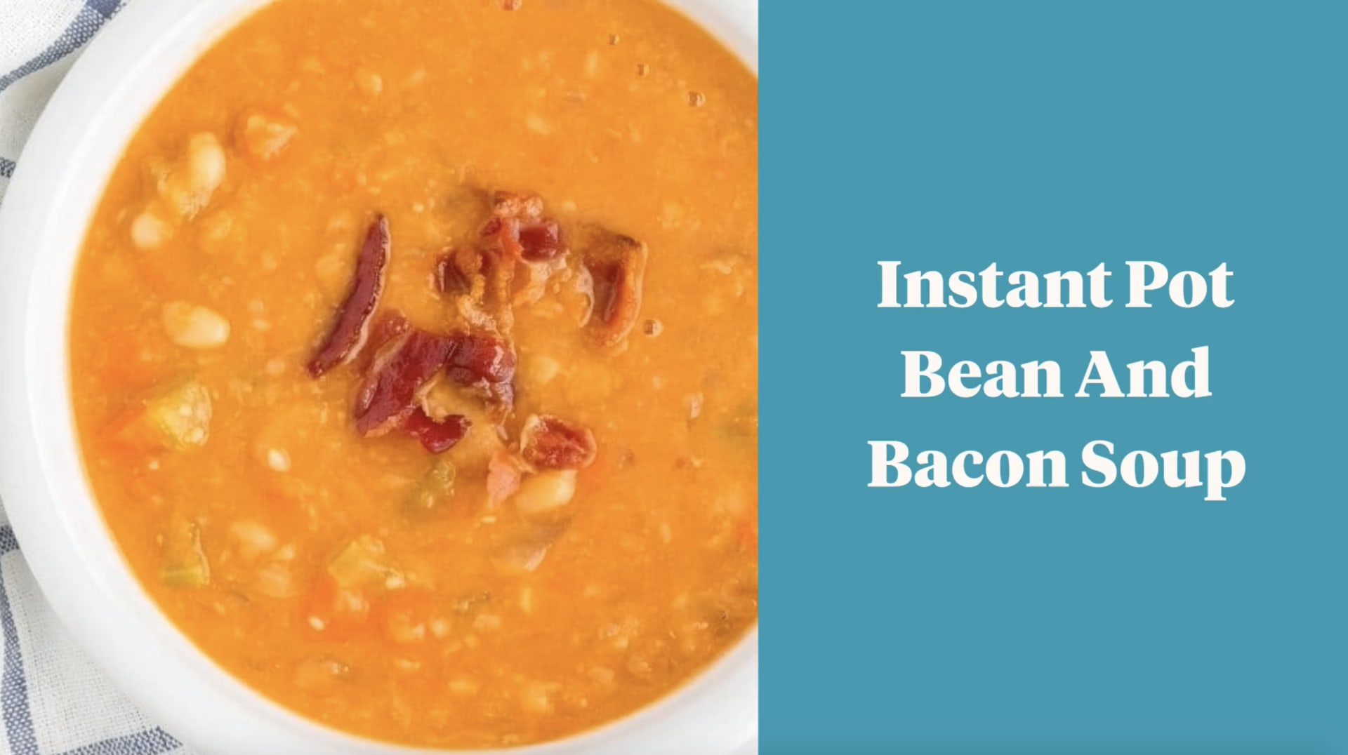 Bacon bean soup instant pot best sale