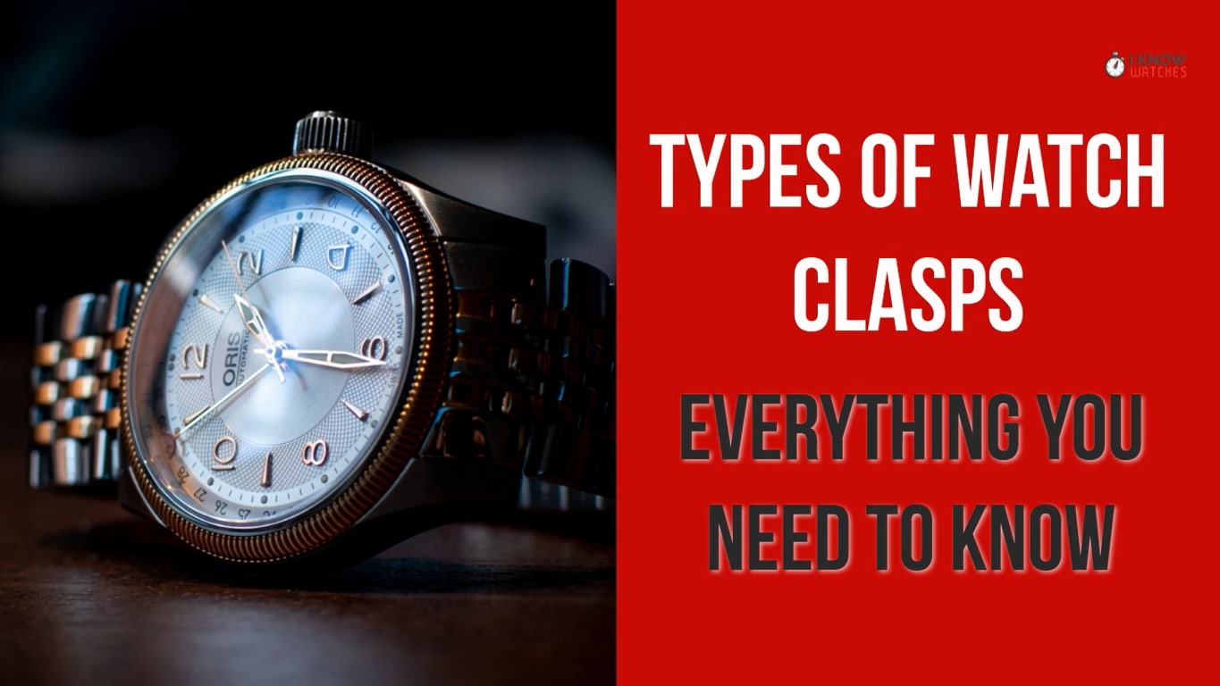 Clasp discount fastening watch