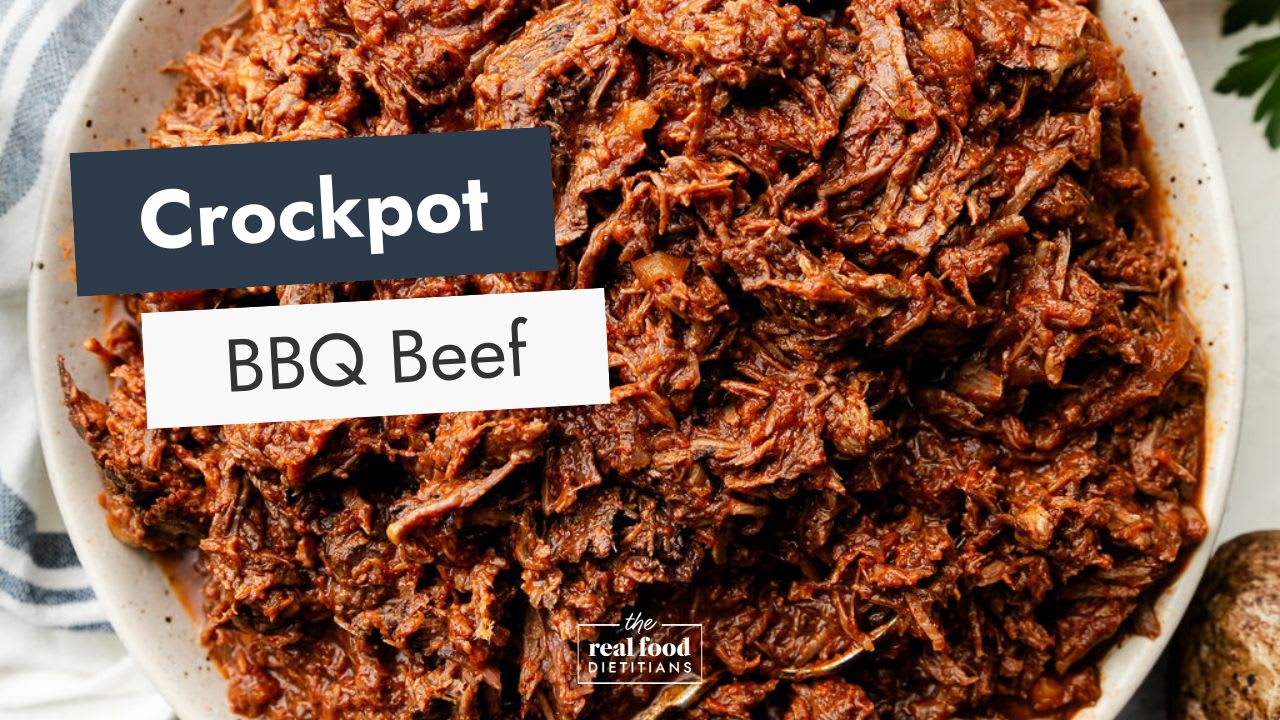 Crockpot hotsell barbeque beef