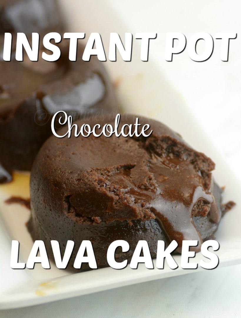 Chocolate lava cake on sale in instant pot