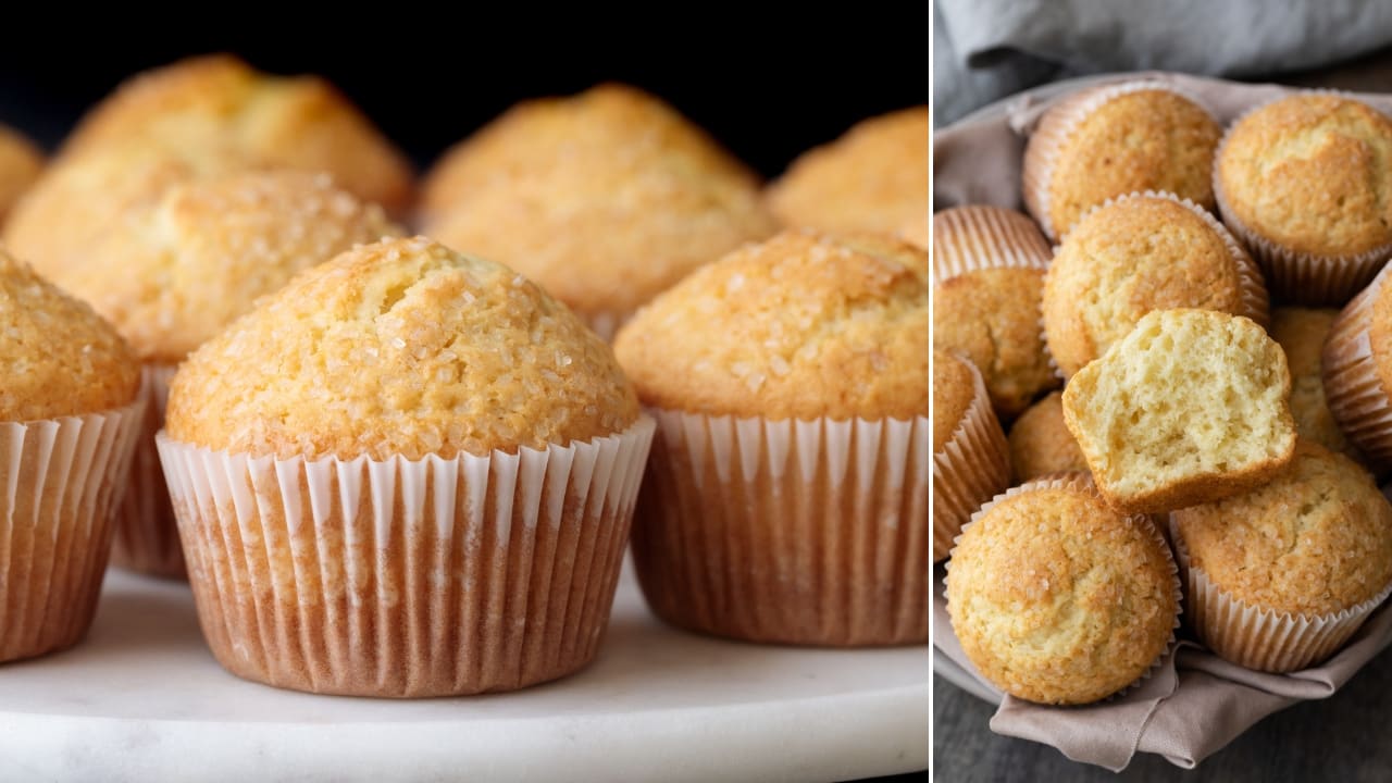 Easy Plain Buttermilk Muffins Recipe