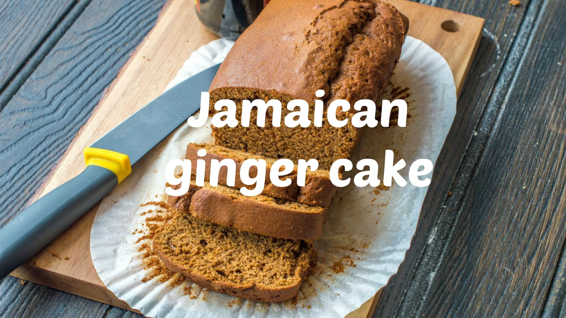 Delicious Traditional Sticky Gingerbread Loaf Cake Recipe