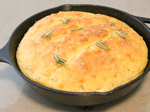 How to Bake No-Knead “Turbo” Bread in a Skillet (ready to bake in