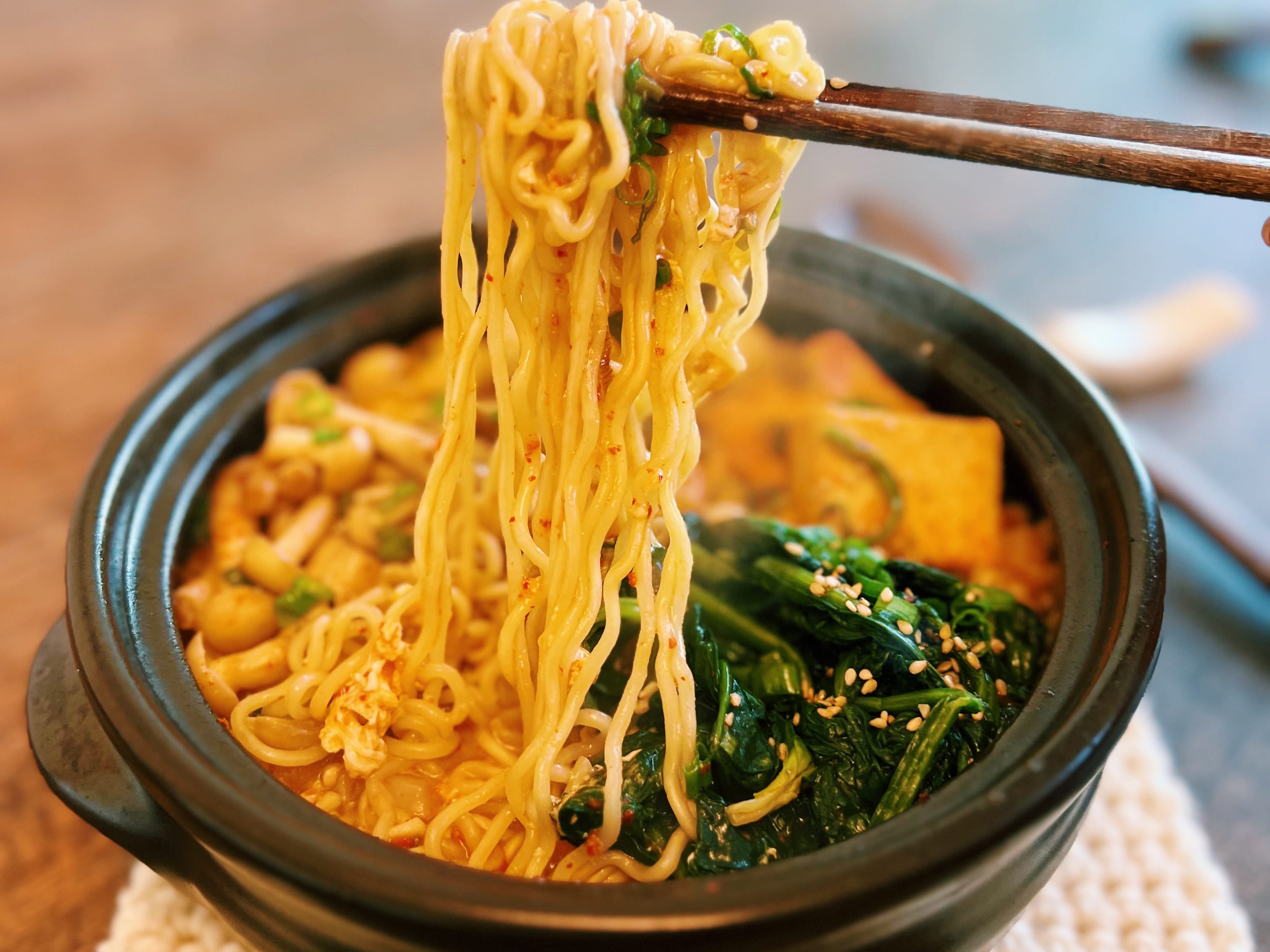 Ten-Minute Miso Noodle Soup