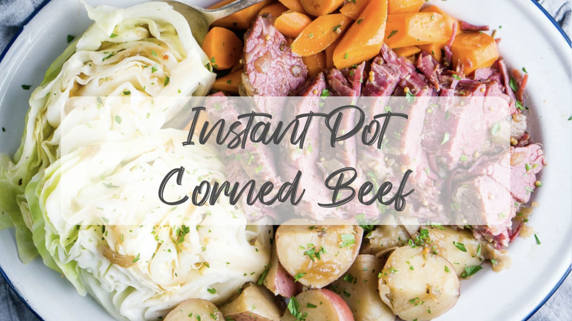 Juicy Instant Pot Corned Beef - The Kitchen Girl