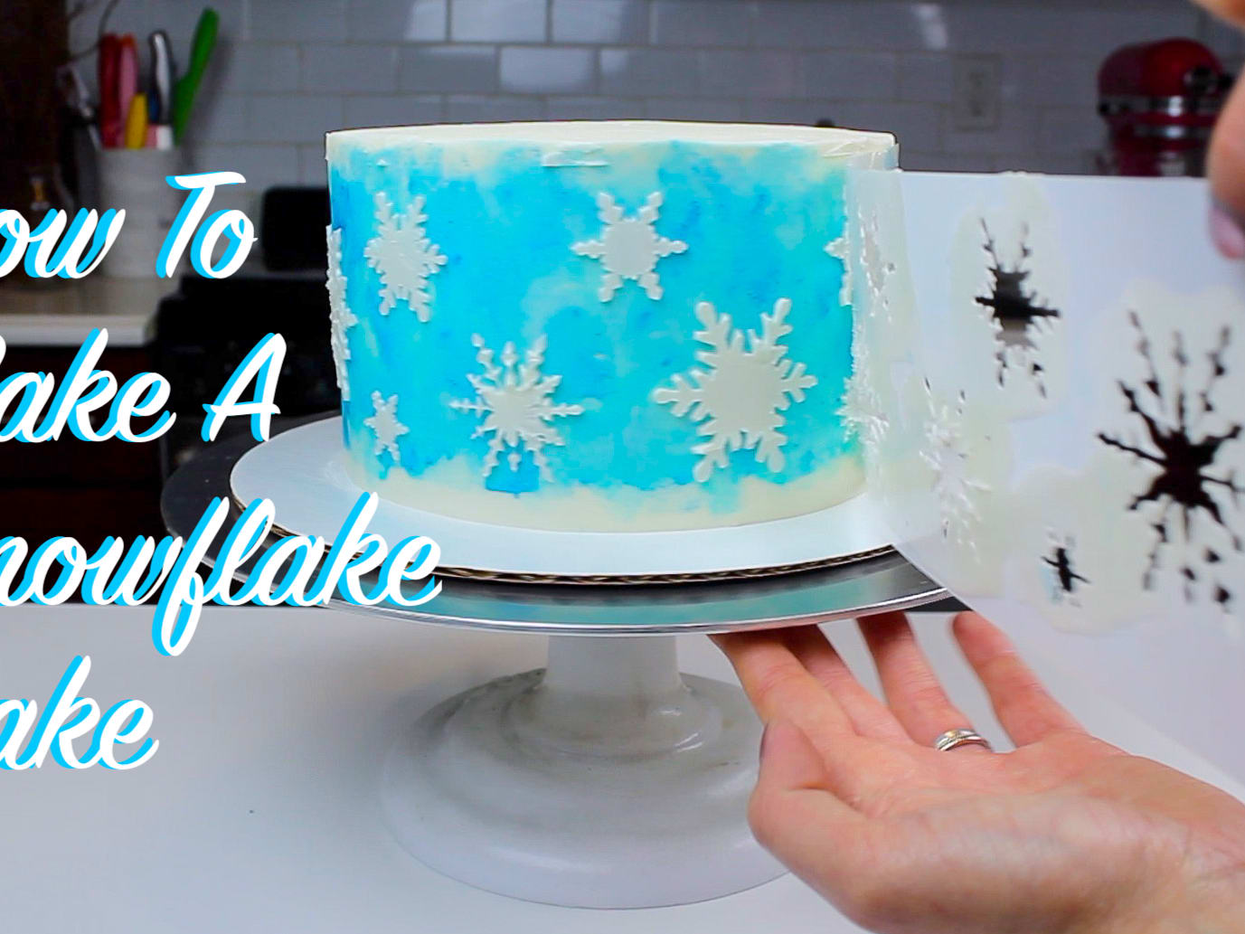 Snowflake Cake, Recipe