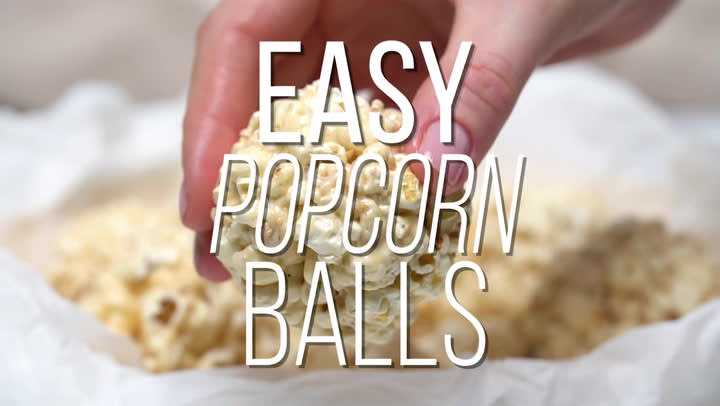 Quick and Easy Popcorn Balls Recipe